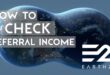 How to check referral income image