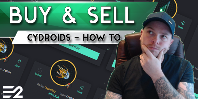 How to Buy and Sell Cydroids in Earth 2